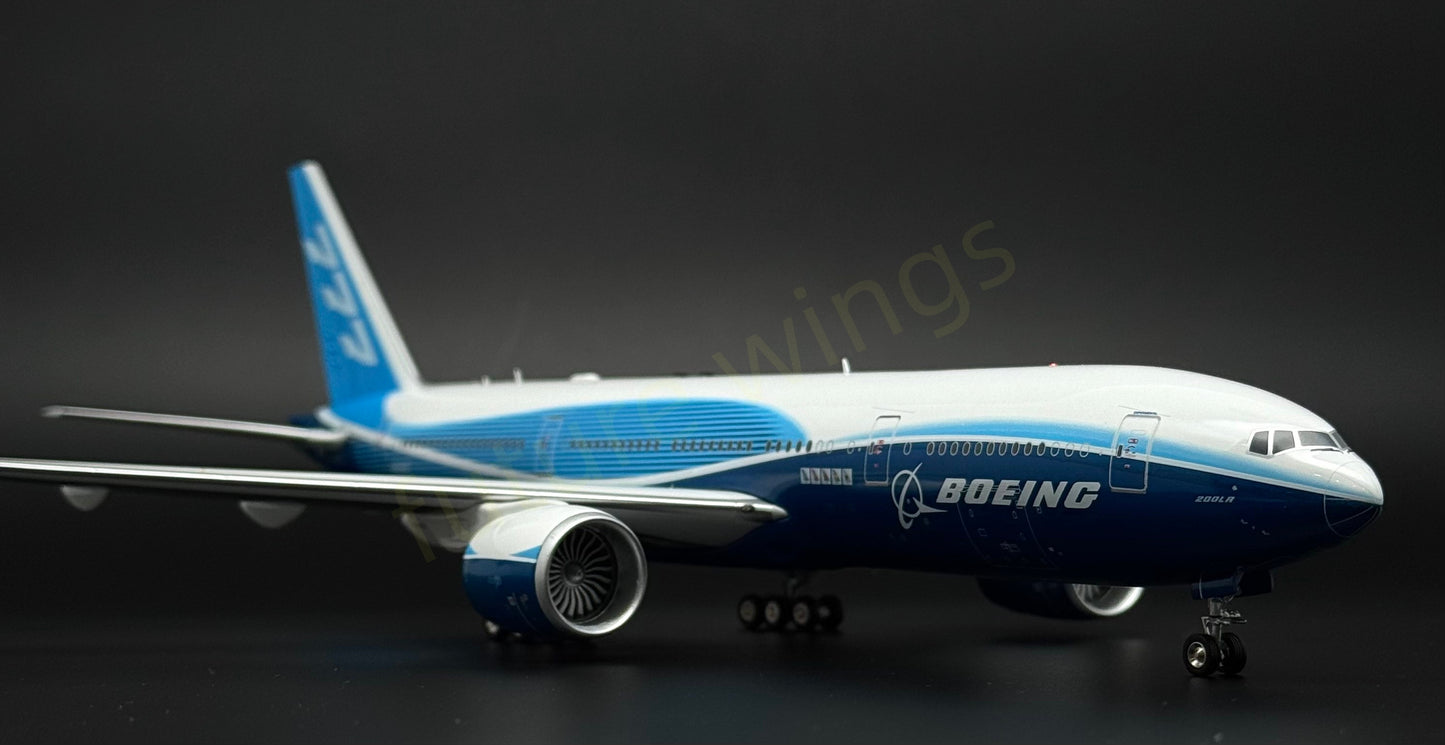1:200 KJ Models(InFlight200) Boeing B777-200LR N6066Z "First Flight Livery" Diecast Aircraft Model
