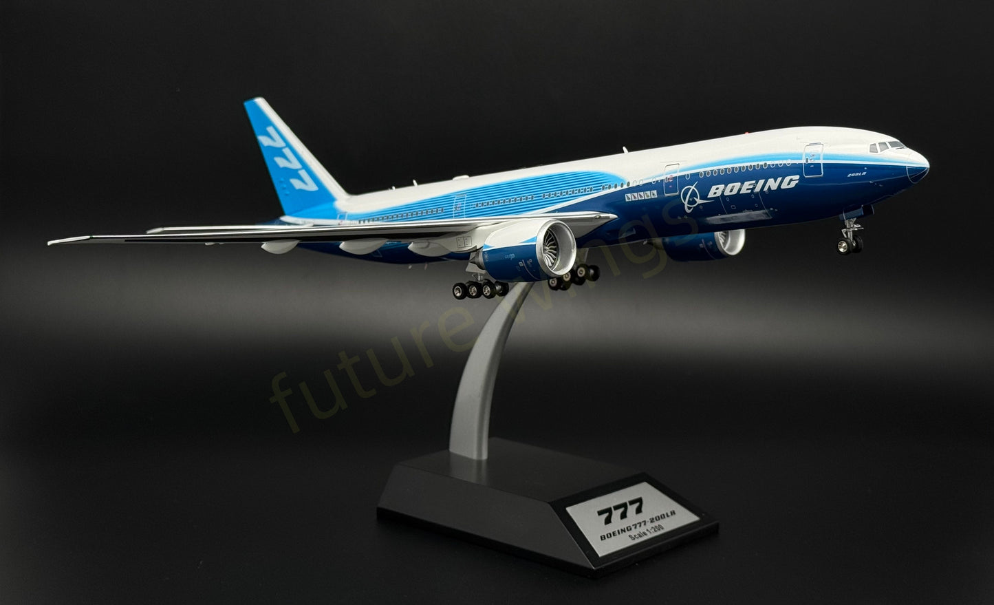 1:200 KJ Models(InFlight200) Boeing B777-200LR N6066Z "First Flight Livery" Diecast Aircraft Model