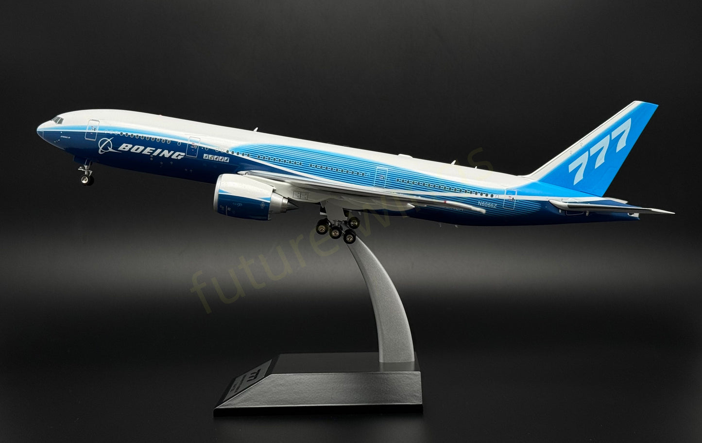 1:200 KJ Models(InFlight200) Boeing B777-200LR N6066Z "First Flight Livery" Diecast Aircraft Model