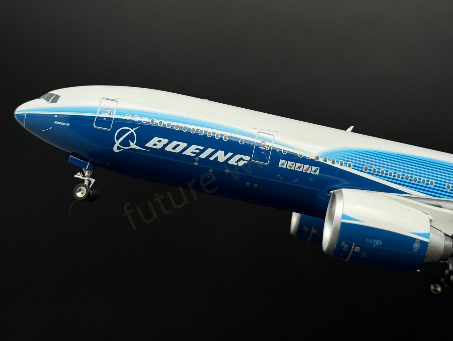 1:200 KJ Models(InFlight200) Boeing B777-200LR N6066Z "First Flight Livery" Diecast Aircraft Model