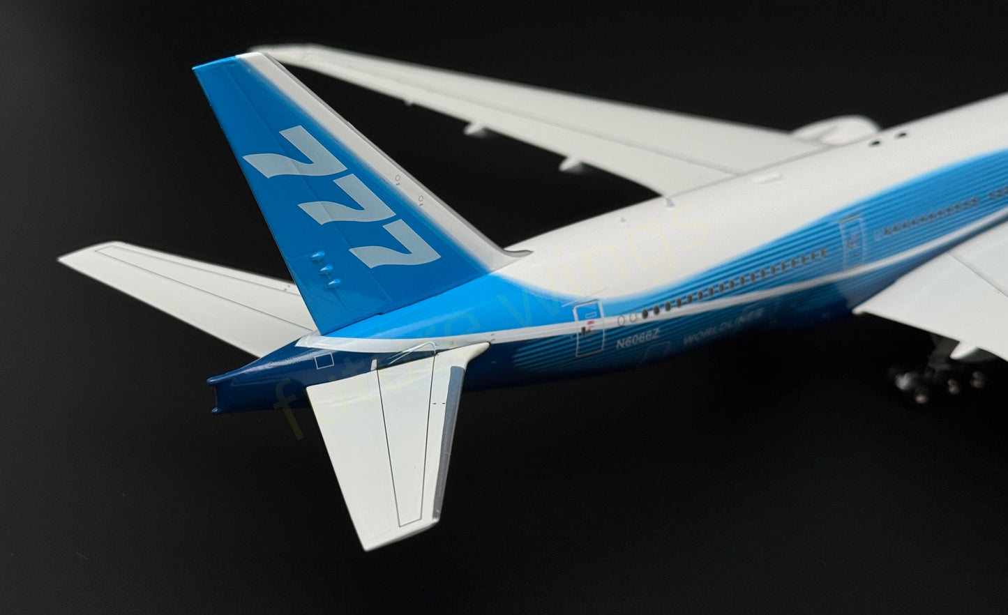 1:200 KJ Models(InFlight200) Boeing B777-200LR N6066Z "First Flight Livery" Diecast Aircraft Model