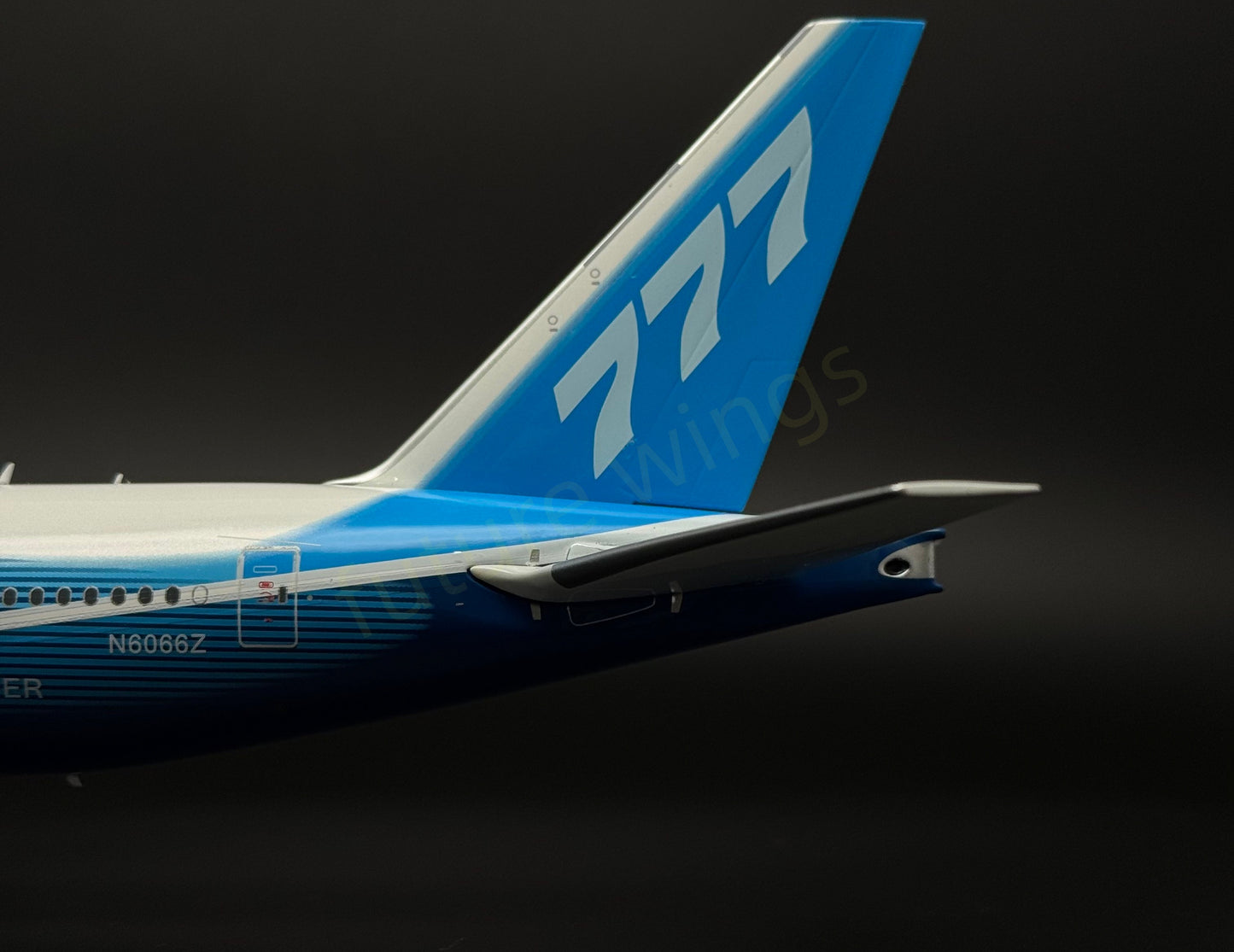 1:200 KJ Models(InFlight200) Boeing B777-200LR N6066Z "First Flight Livery" Diecast Aircraft Model