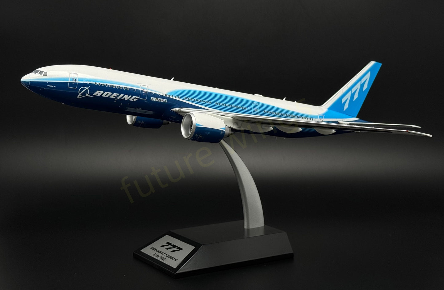 1:200 KJ Models(InFlight200) Boeing B777-200LR N6066Z "First Flight Livery" Diecast Aircraft Model
