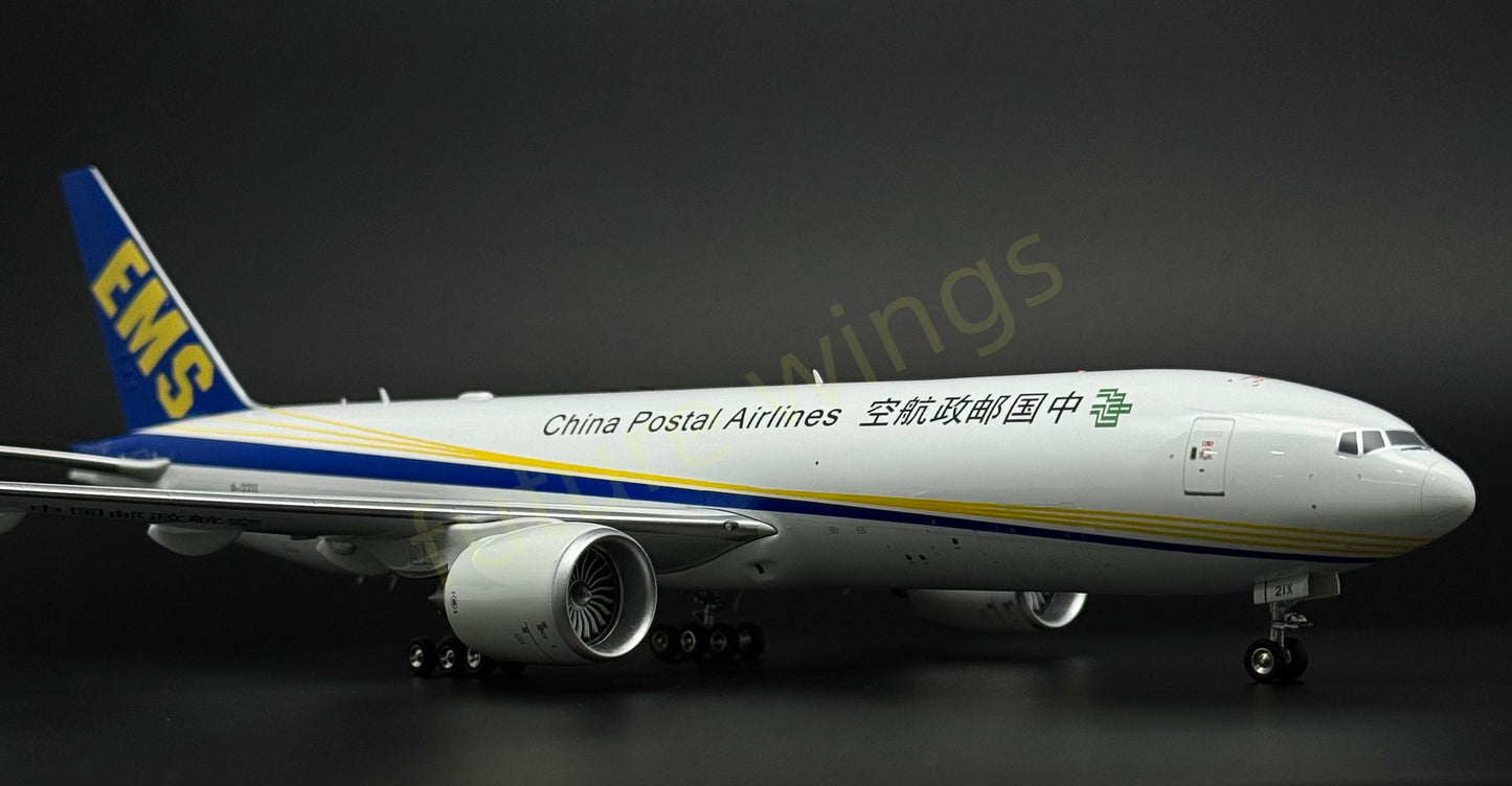 1:200 KJ Models(InFlight200) China Postal Airlines EMS B777F B-221X Diecast Aircraft Model