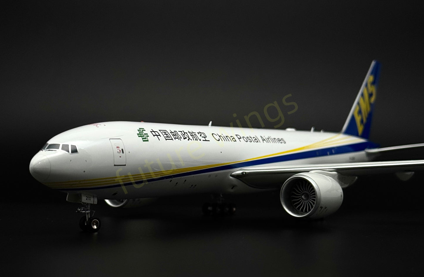 1:200 KJ Models(InFlight200) China Postal Airlines EMS B777F B-221X Diecast Aircraft Model