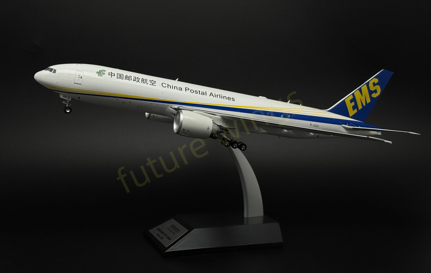 1:200 KJ Models(InFlight200) China Postal Airlines EMS B777F B-221X Diecast Aircraft Model