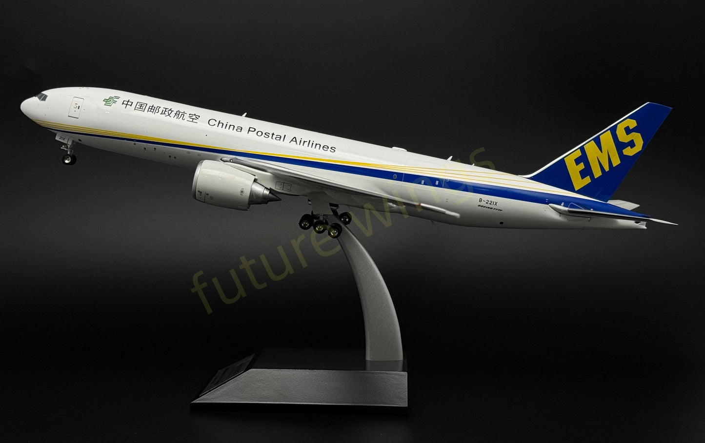 1:200 KJ Models(InFlight200) China Postal Airlines EMS B777F B-221X Diecast Aircraft Model