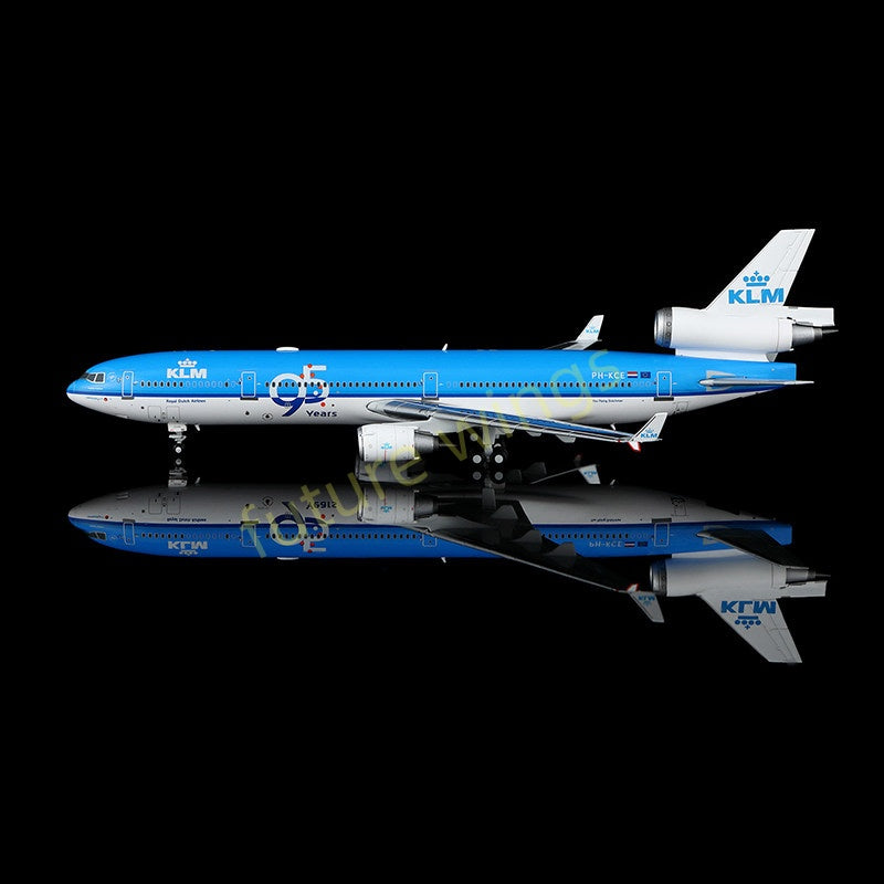 1:400 YY Wings KLM MD-11  PH-KCE PH-KCD Aircraft Model+Free Tractor