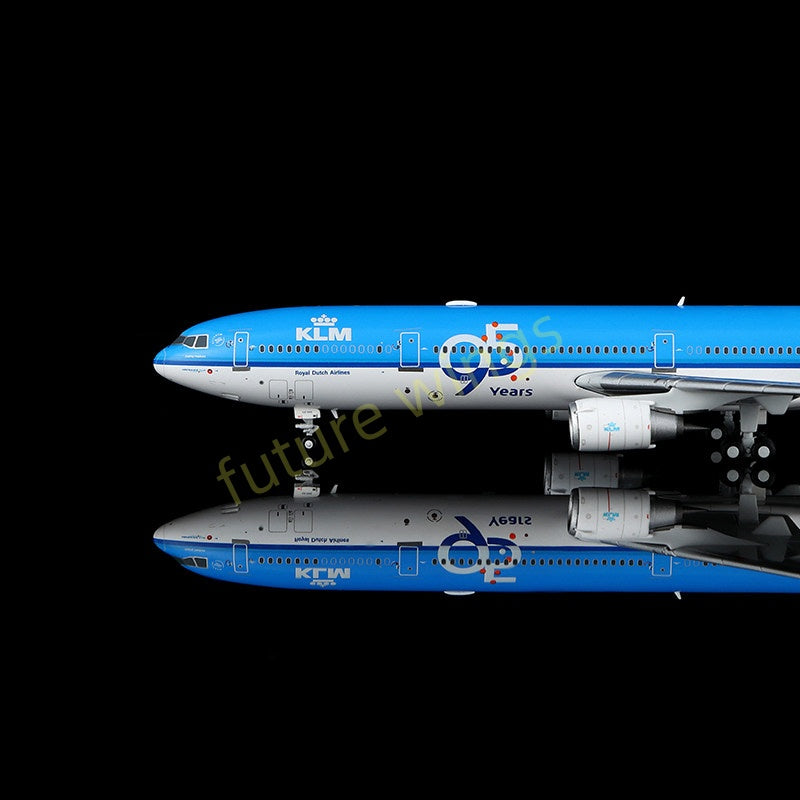 1:400 YY Wings KLM MD-11  PH-KCE PH-KCD Aircraft Model+Free Tractor