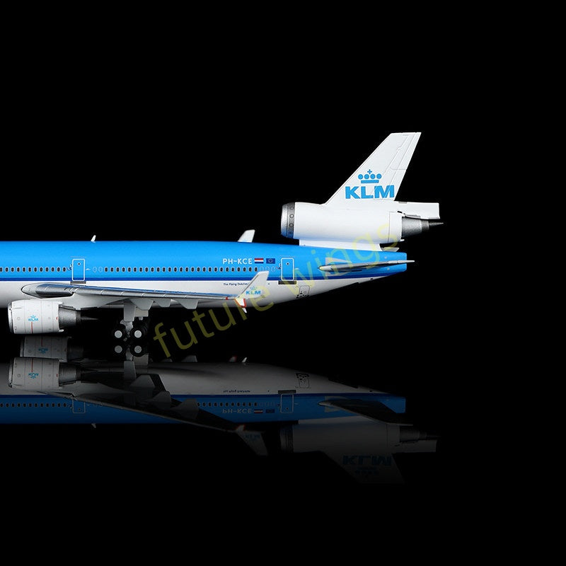1:400 YY Wings KLM MD-11  PH-KCE PH-KCD Aircraft Model+Free Tractor