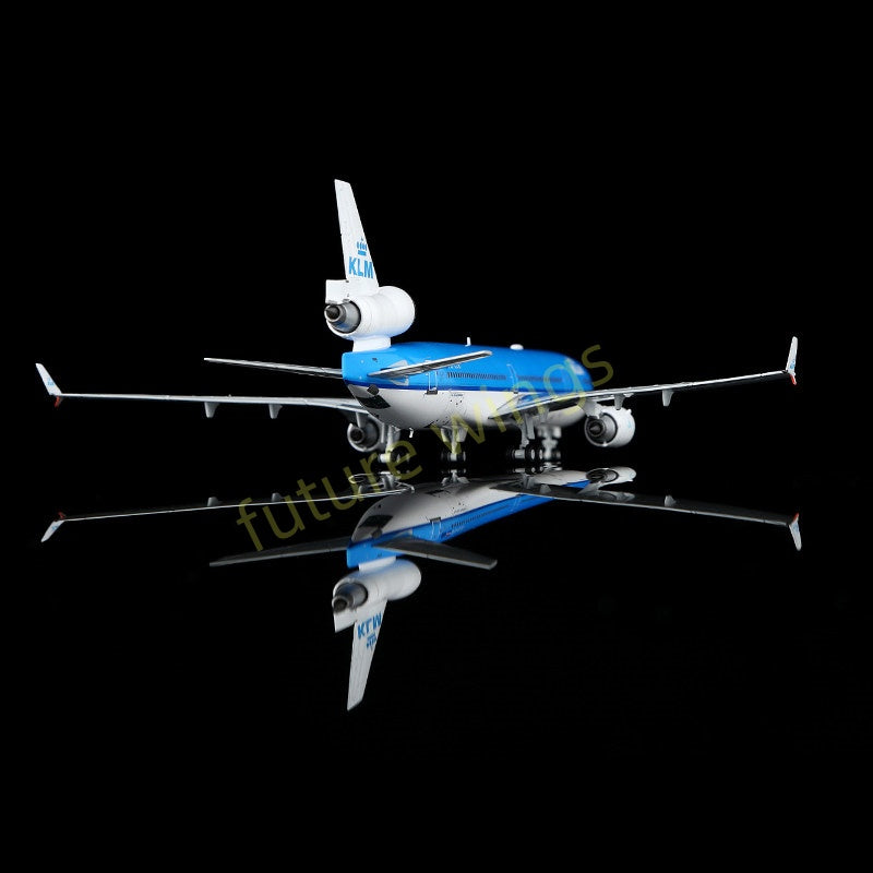 1:400 YY Wings KLM MD-11  PH-KCE PH-KCD Aircraft Model+Free Tractor