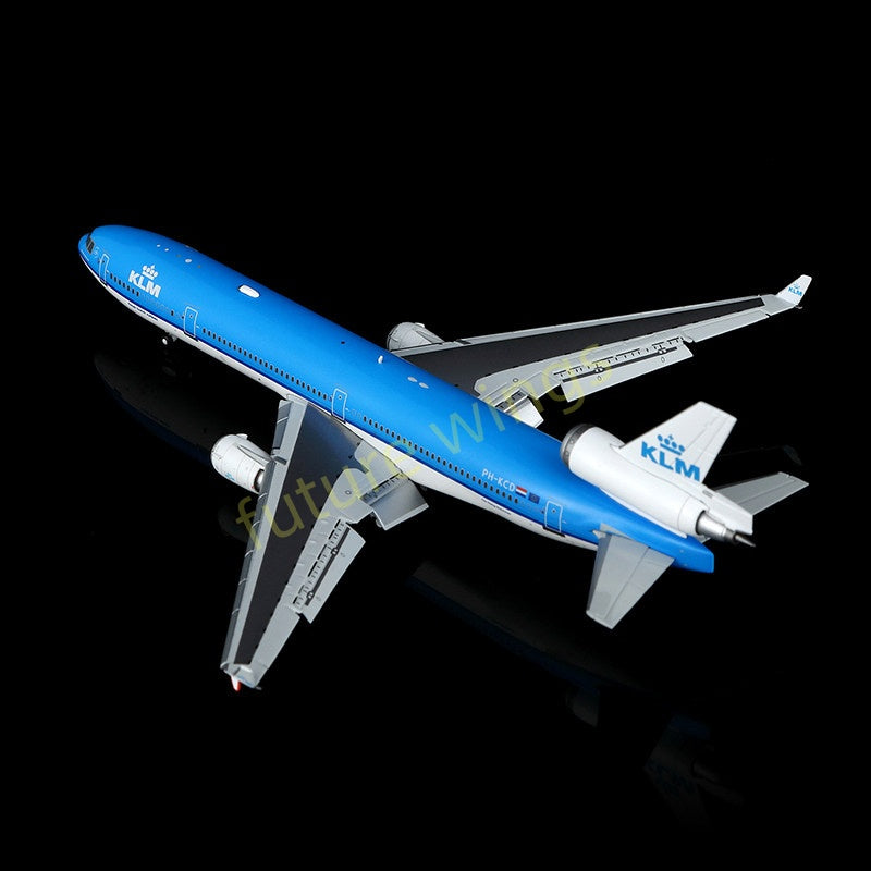 1:400 YY Wings KLM MD-11  PH-KCE PH-KCD Aircraft Model+Free Tractor