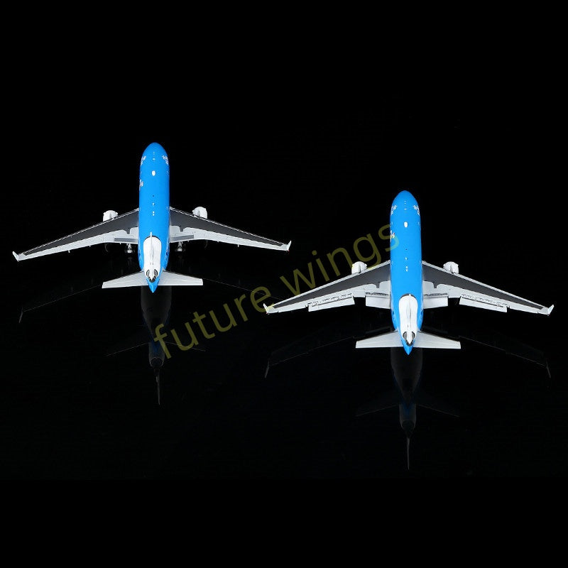 1:400 YY Wings KLM MD-11  PH-KCE PH-KCD Aircraft Model+Free Tractor