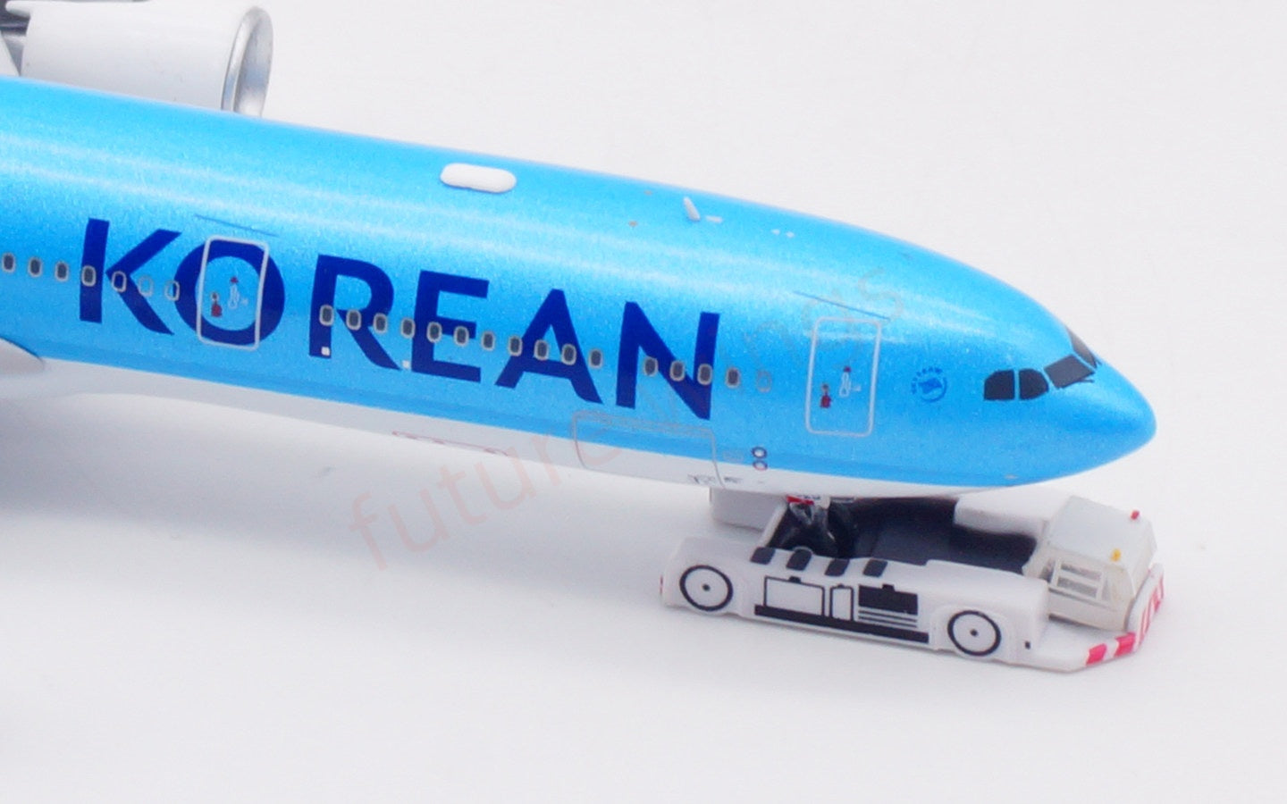 1:400 Aviation400 Korean Air A330-300 HL8025 Aircraft Model Free Tractor+Stand