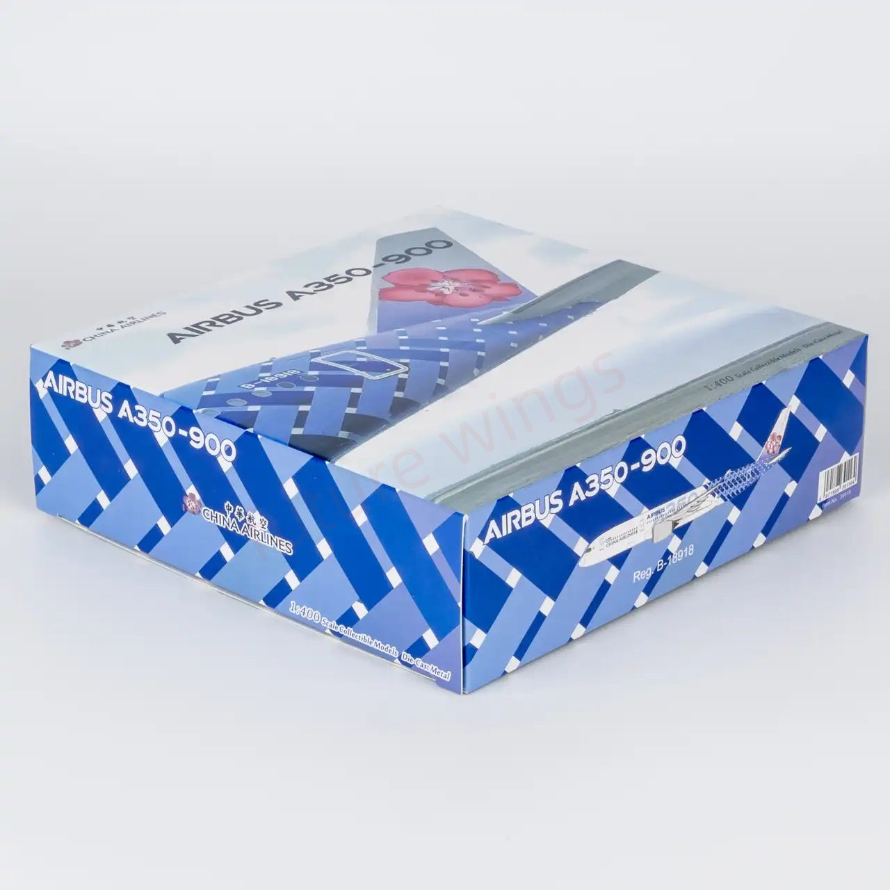1:400 NG Models NG39116 China Airlines A350-900 B-18918 Aircraft Model+Free Tractor
