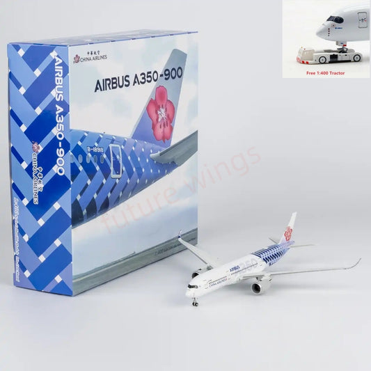 1:400 NG Models NG39116 China Airlines A350-900 B-18918 Aircraft Model+Free Tractor