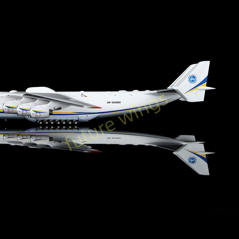 1:400 HX Models Antonov An-225 UR-82060 Aircraft Model Free Tractor+Stand