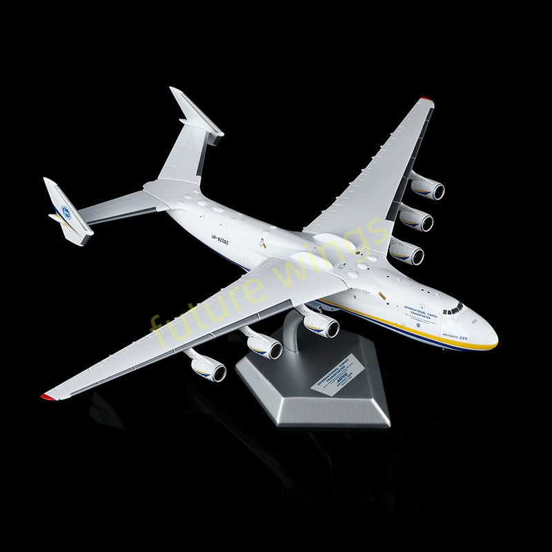 1:400 HX Models Antonov An-225 UR-82060 Aircraft Model Free Tractor+Stand