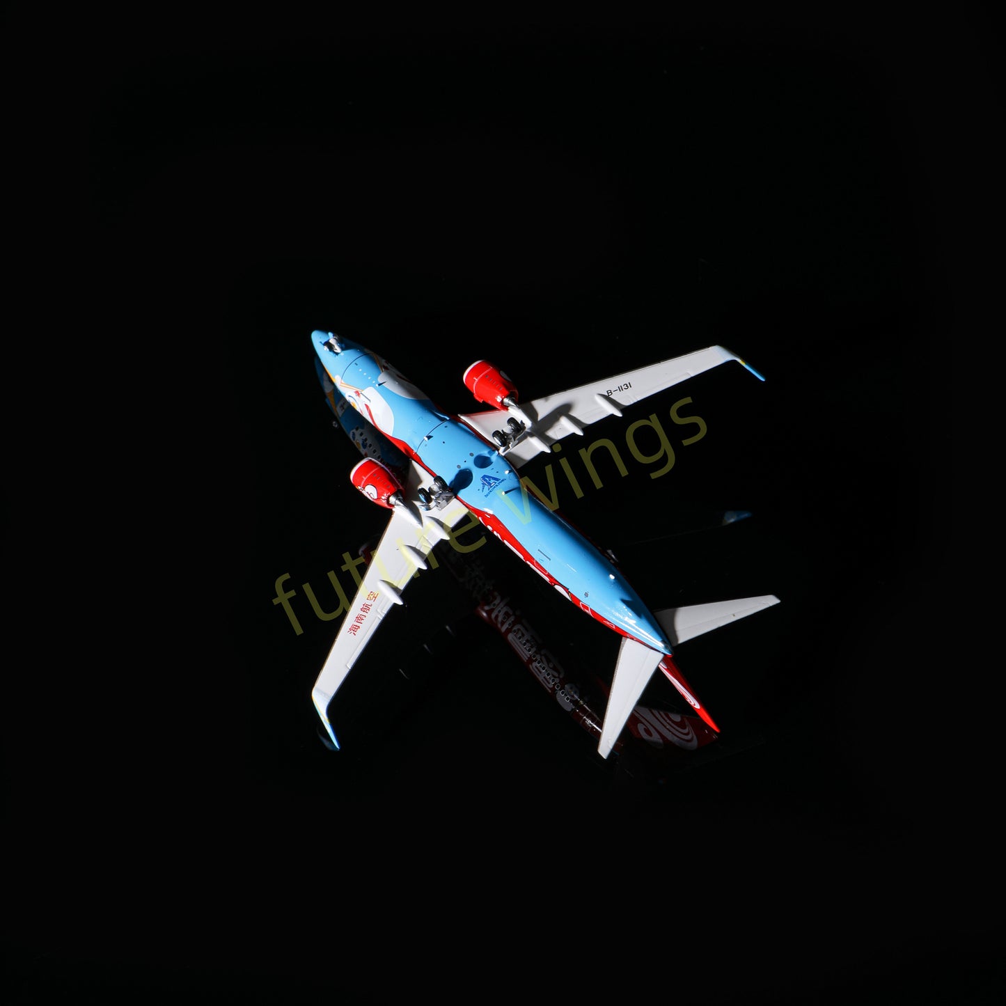 1:400 AeroPolaris Hainan Airlines B737-800 B-1131 "MiXue"Aircraft Model+Free Tractor