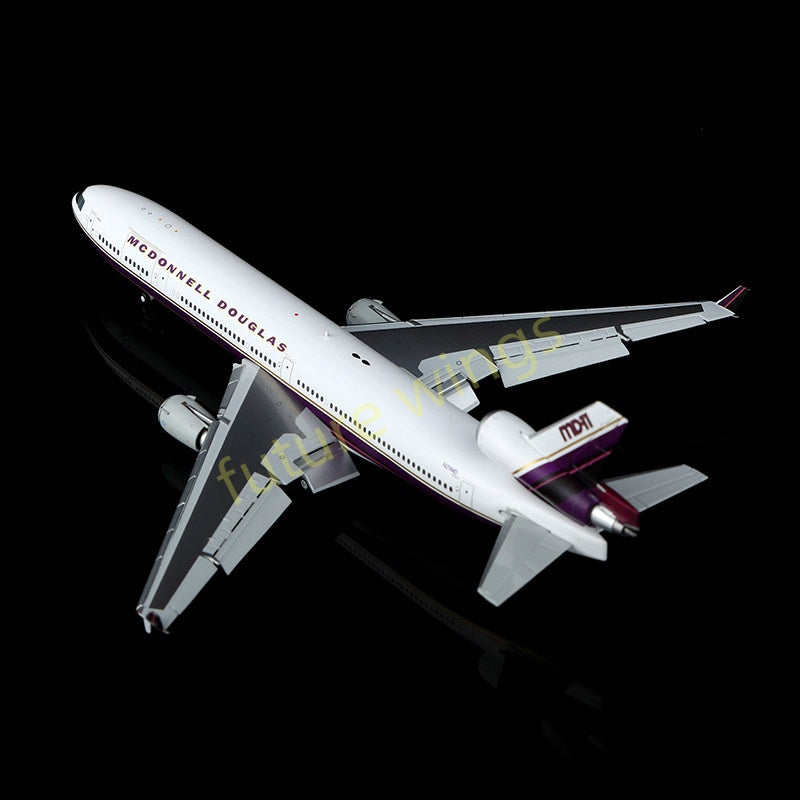 1:400 YY Wings McDonnell Douglas MD-11 N211MD Aircraft Model+Free Tractor