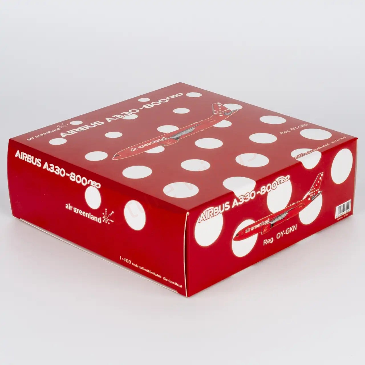 1:400 NG Models NG67004 Air Greenland A330-800neo OY-GKN Aircraft Model+Free Tractor