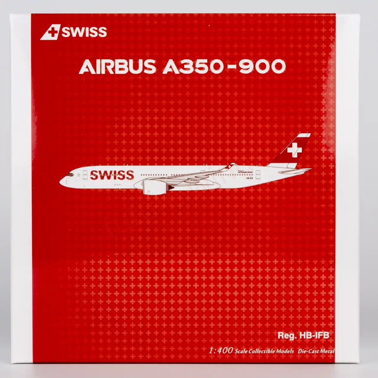1:400 NG Models NG39115 Swiss Air A350-900 HB-IFB Aircraft Model+Free Tractor