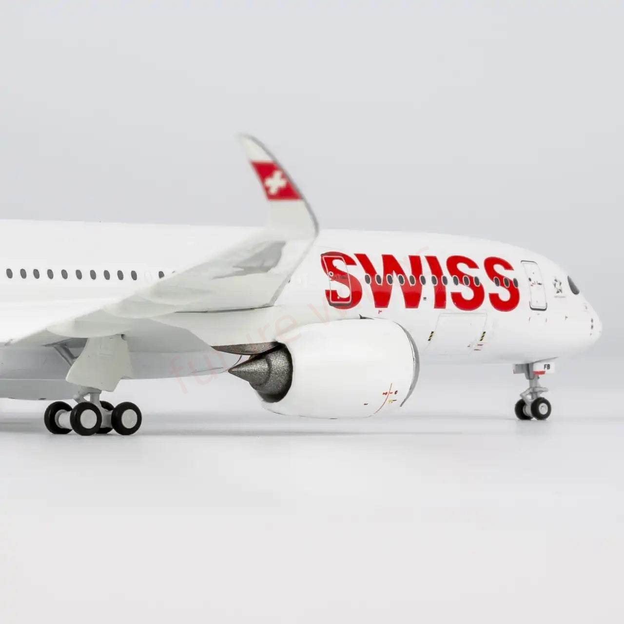 1:400 NG Models NG39125 Swiss A350-900 HB-IFB  "Luxury Package"Aircraft Model+Free Tractor