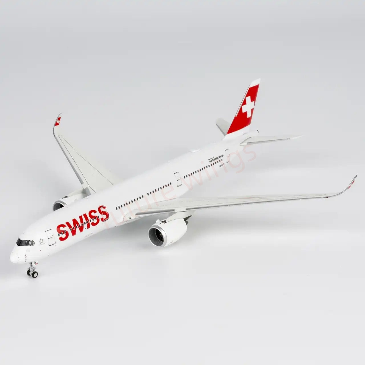 1:400 NG Models NG39125 Swiss A350-900 HB-IFB  "Luxury Package"Aircraft Model+Free Tractor