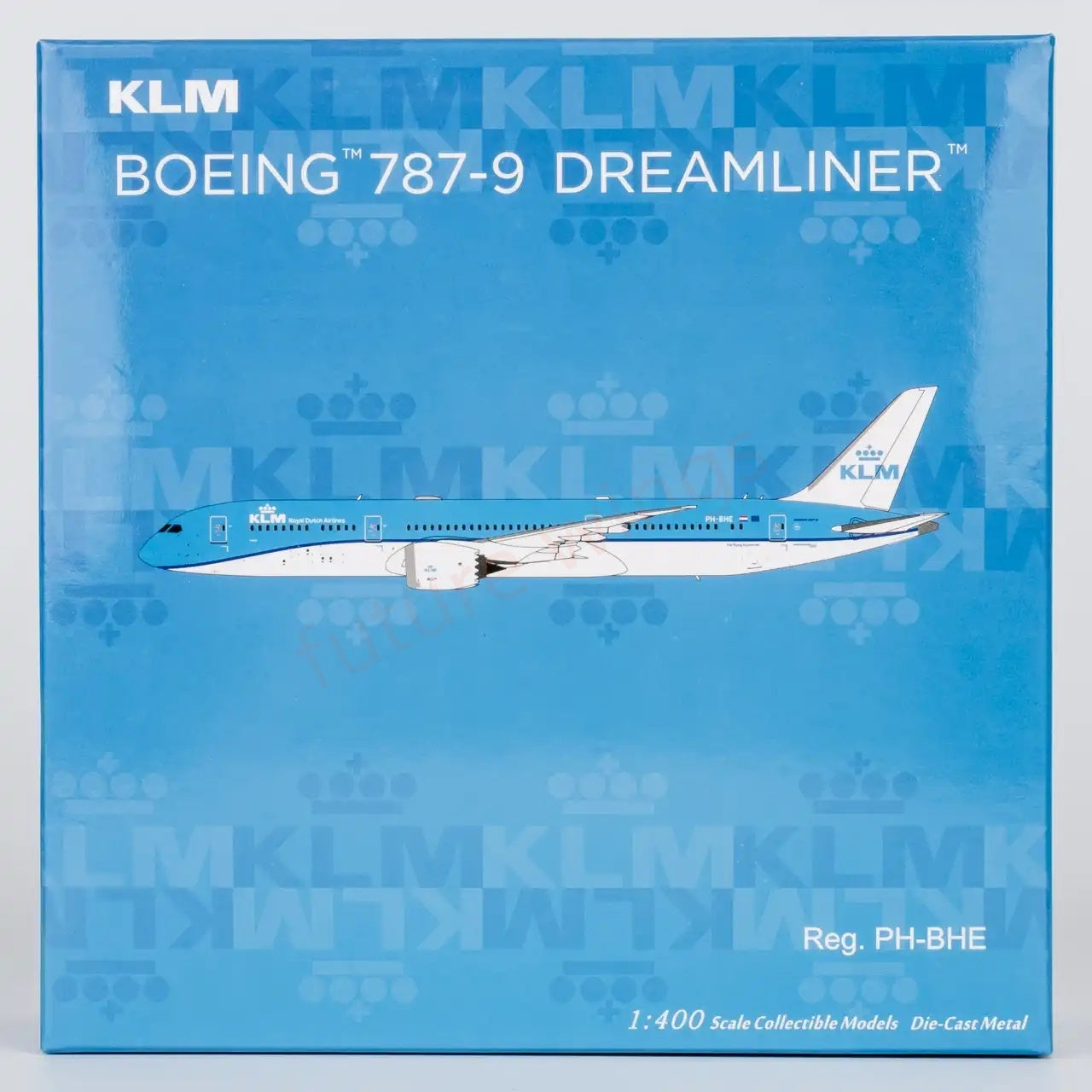 1:400 NG Models NG55149 KLM B787-9 PH-BHE Aircraft Model+Free Tractor