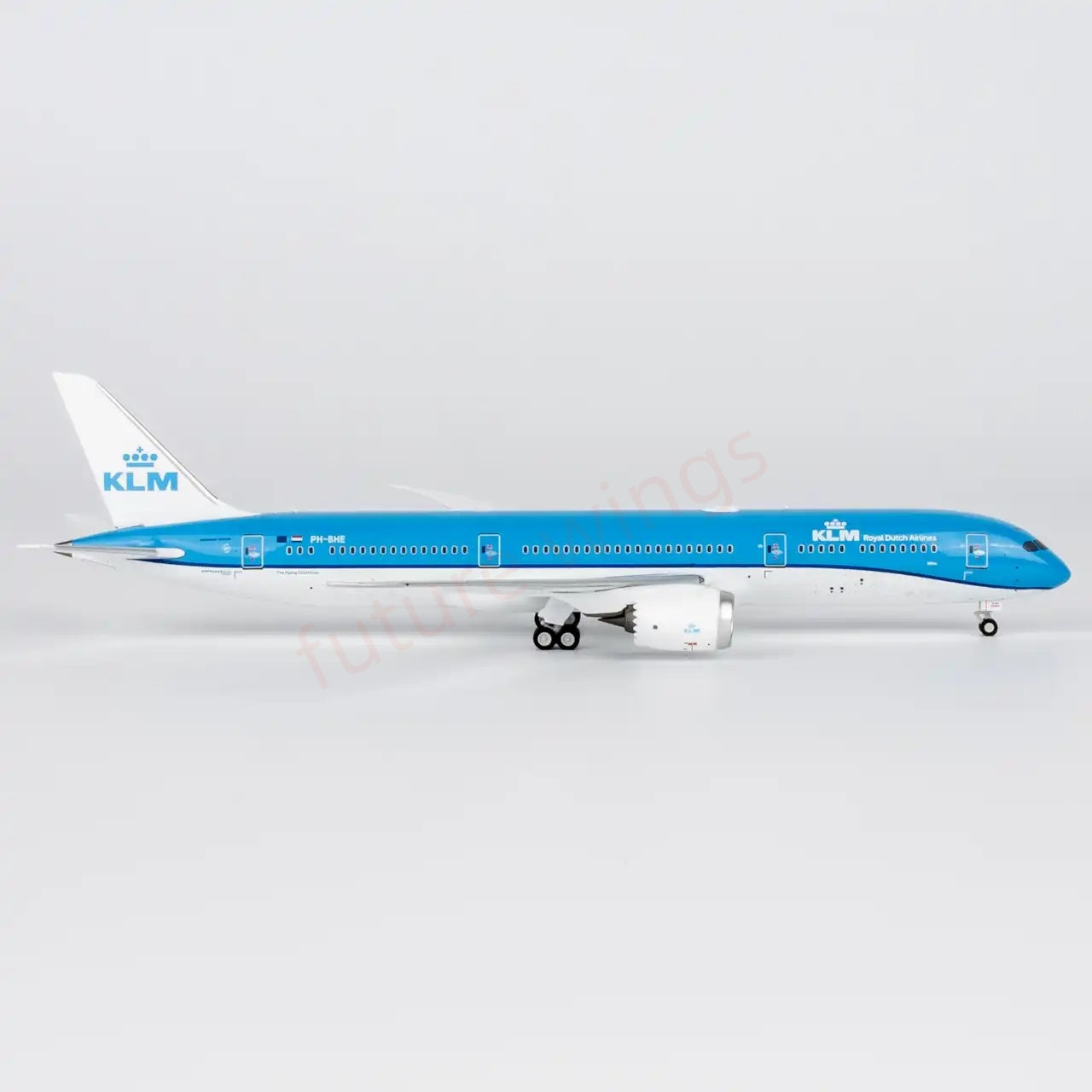 1:400 NG Models NG55149 KLM B787-9 PH-BHE Aircraft Model+Free Tractor
