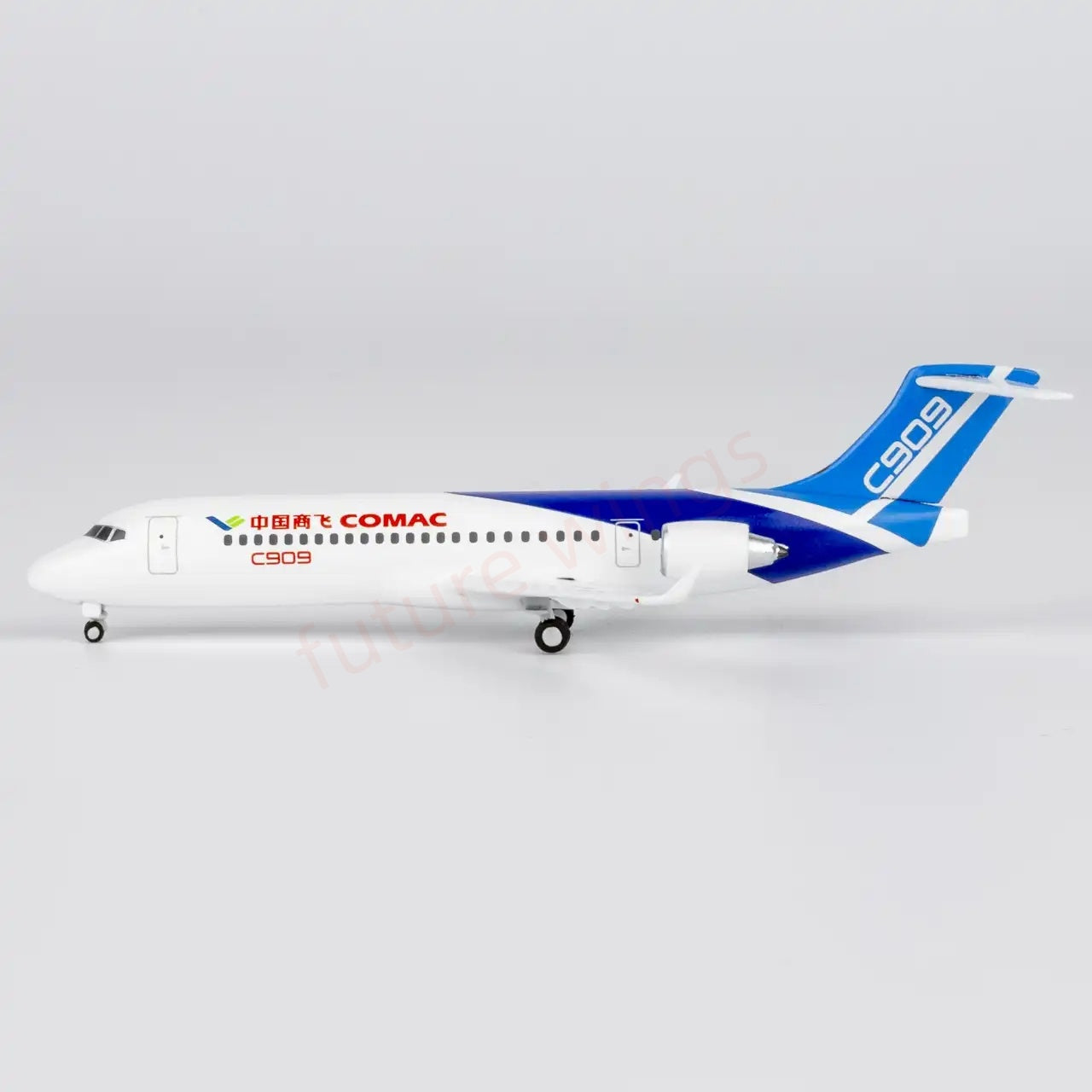 1:400 NG Models NG87122 COMAC C909 Aircraft Model+Free Tractor