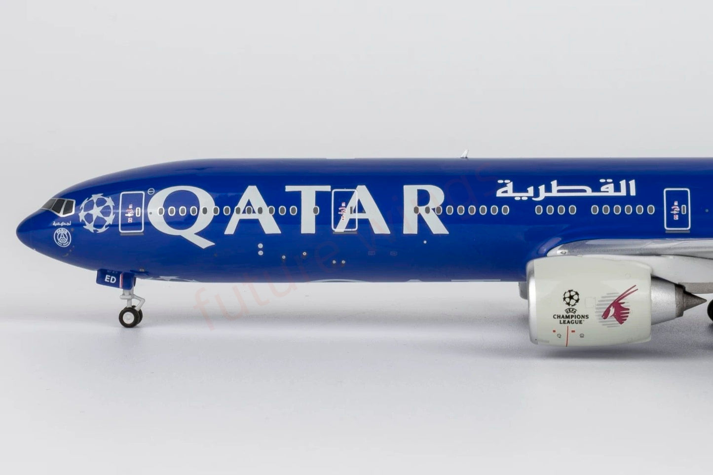 1:400 NG Models NG73084 Qatar Airways B777-300ER A7-BED Aircraft Model+Free Tractor