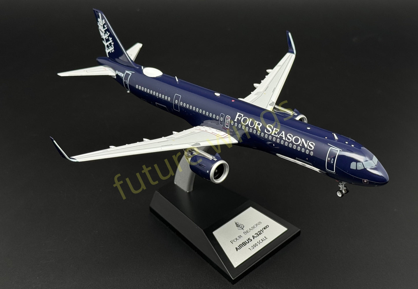 1:200 KJ Models(InFlight200) Four Seasons A321 G-XATW Diecast Aircraft Model