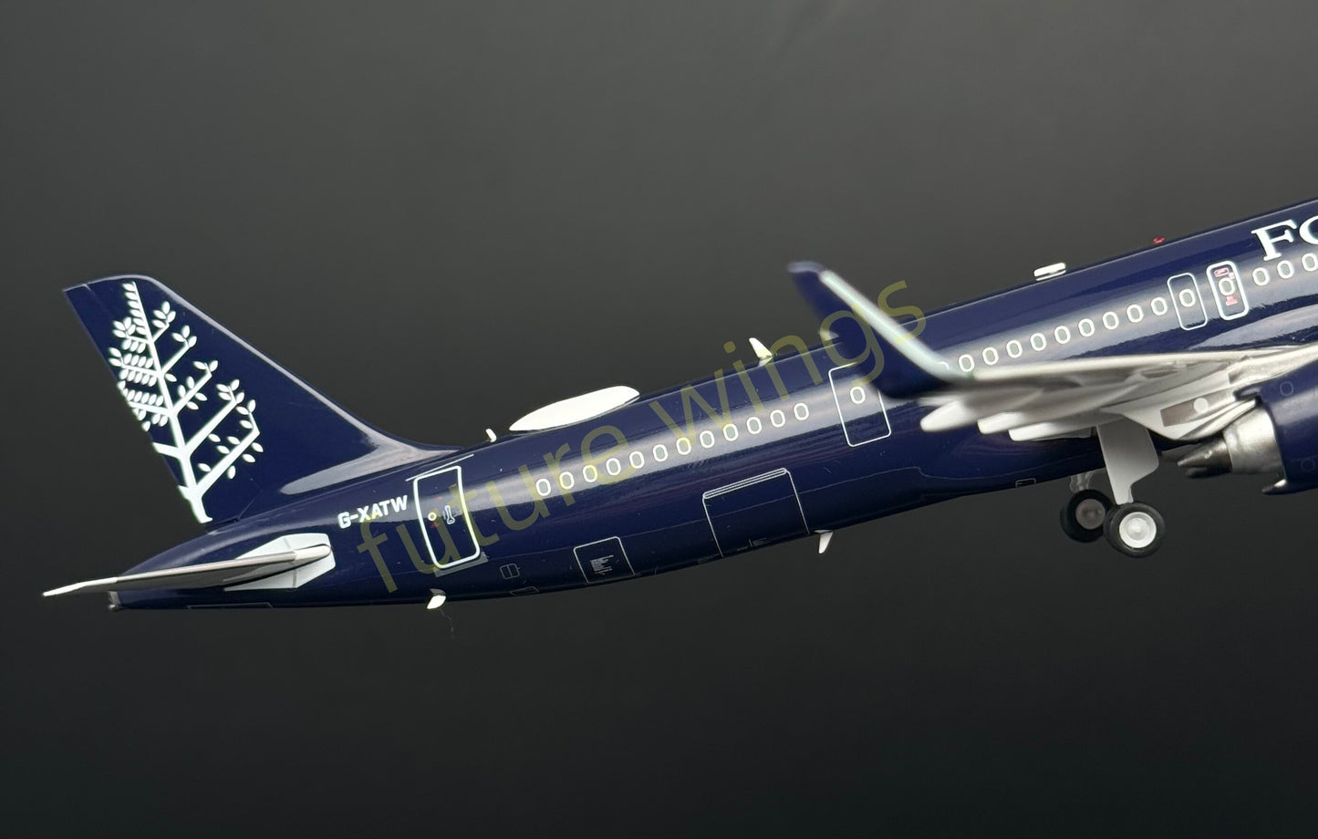 1:200 KJ Models(InFlight200) Four Seasons A321 G-XATW Diecast Aircraft Model