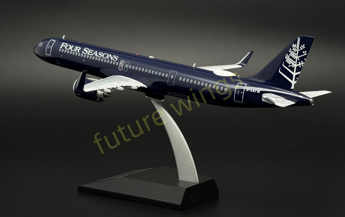 1:200 KJ Models(InFlight200) Four Seasons A321 G-XATW Diecast Aircraft Model