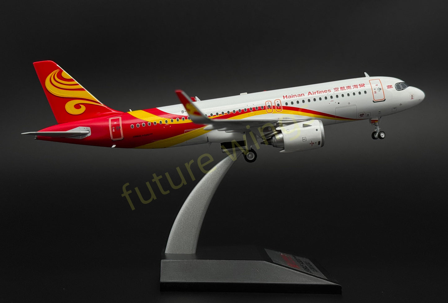1:200 KJ Models(InFlight200) Hainan Airlines A320neo B-32GL Diecast Aircraft Model