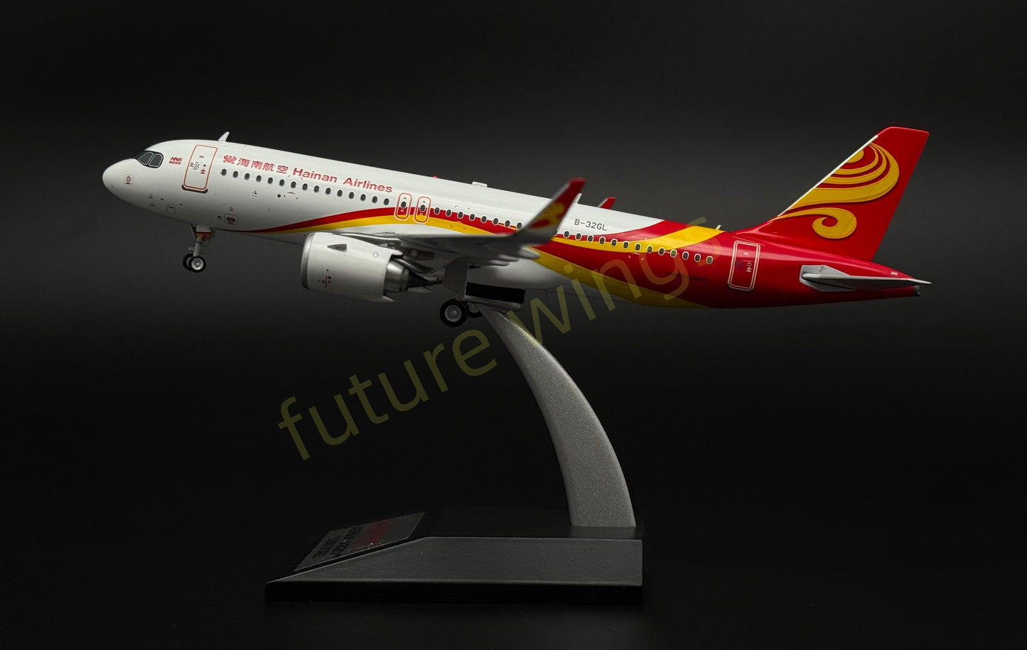 1:200 KJ Models(InFlight200) Hainan Airlines A320neo B-32GL Diecast Aircraft Model