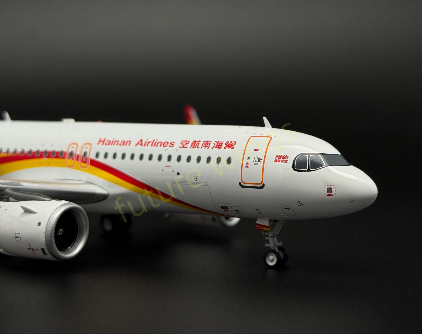 1:200 KJ Models(InFlight200) Hainan Airlines A320neo B-32GL Diecast Aircraft Model