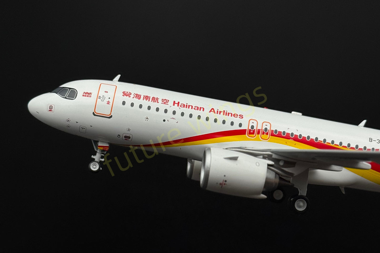 1:200 KJ Models(InFlight200) Hainan Airlines A320neo B-32GL Diecast Aircraft Model