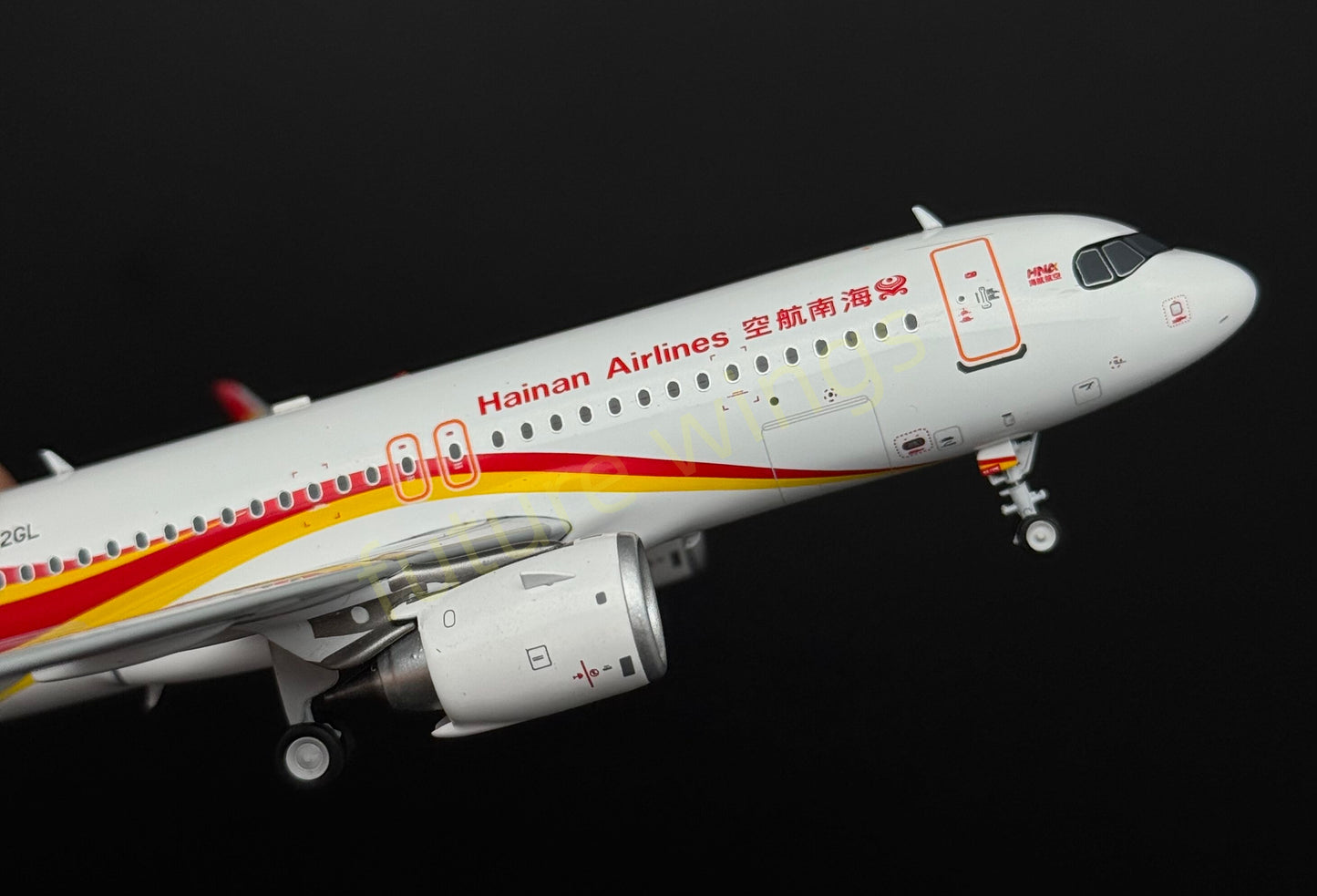 1:200 KJ Models(InFlight200) Hainan Airlines A320neo B-32GL Diecast Aircraft Model