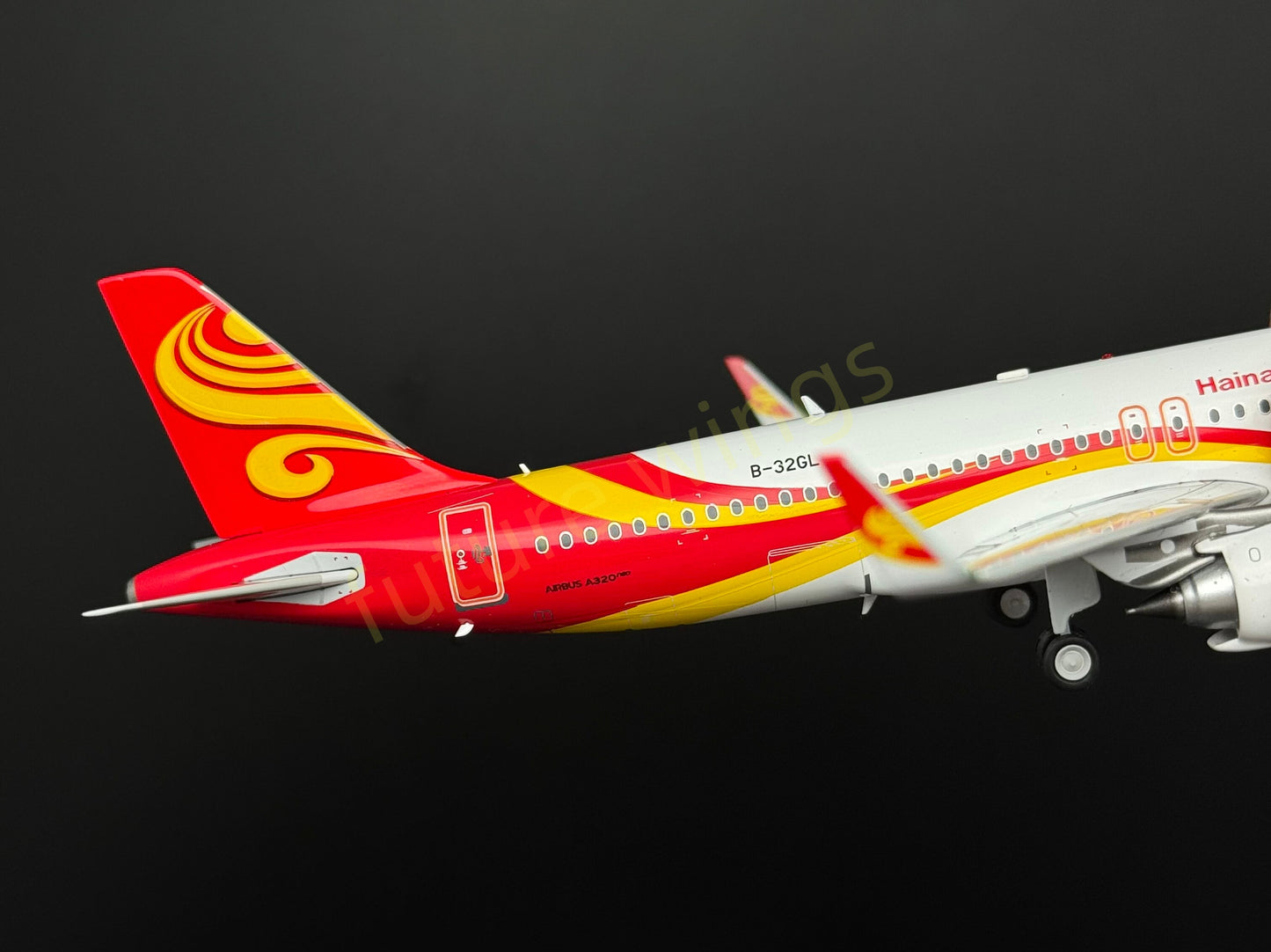 1:200 KJ Models(InFlight200) Hainan Airlines A320neo B-32GL Diecast Aircraft Model