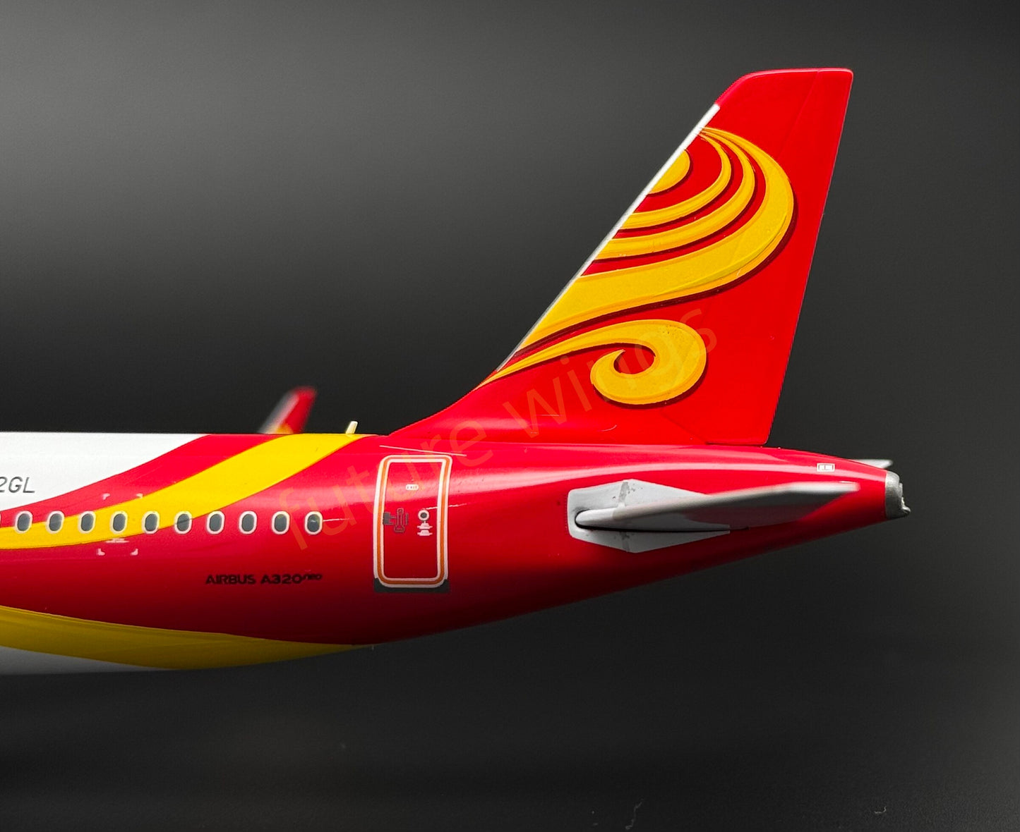 1:200 KJ Models(InFlight200) Hainan Airlines A320neo B-32GL Diecast Aircraft Model