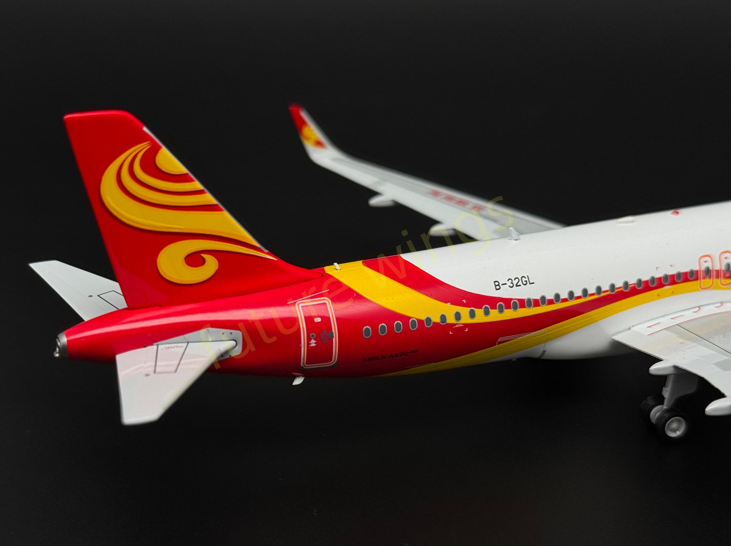1:200 KJ Models(InFlight200) Hainan Airlines A320neo B-32GL Diecast Aircraft Model
