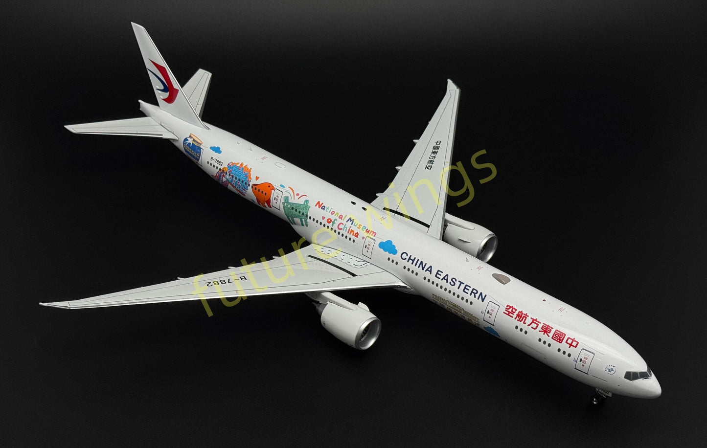 1:200 KJ Models(InFlight200) China Eastern Airlines B777-300ER B-7882 Diecast Aircraft Model
