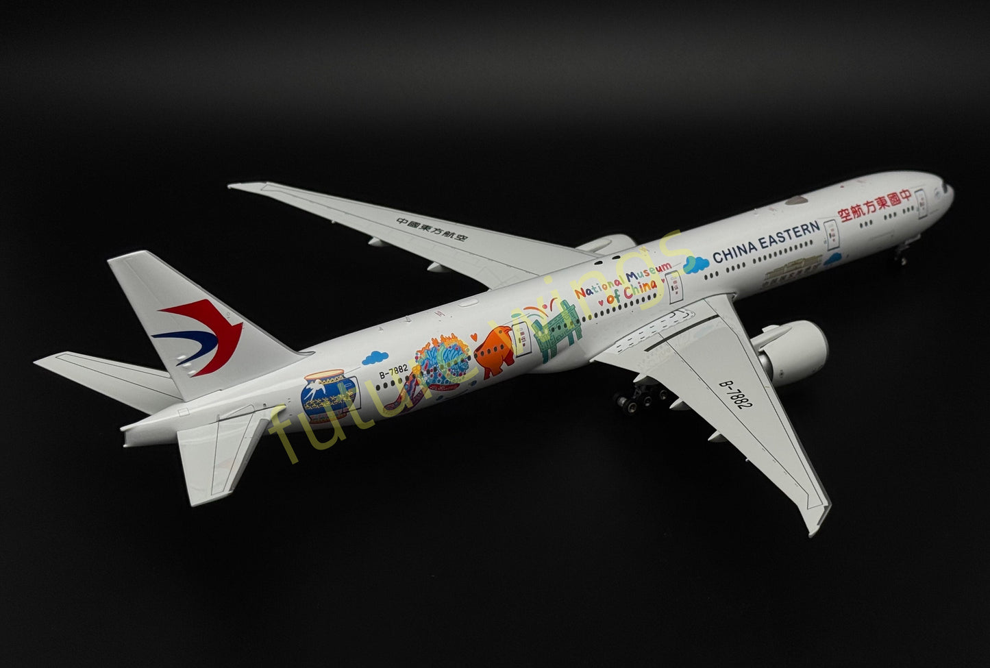 1:200 KJ Models(InFlight200) China Eastern Airlines B777-300ER B-7882 Diecast Aircraft Model