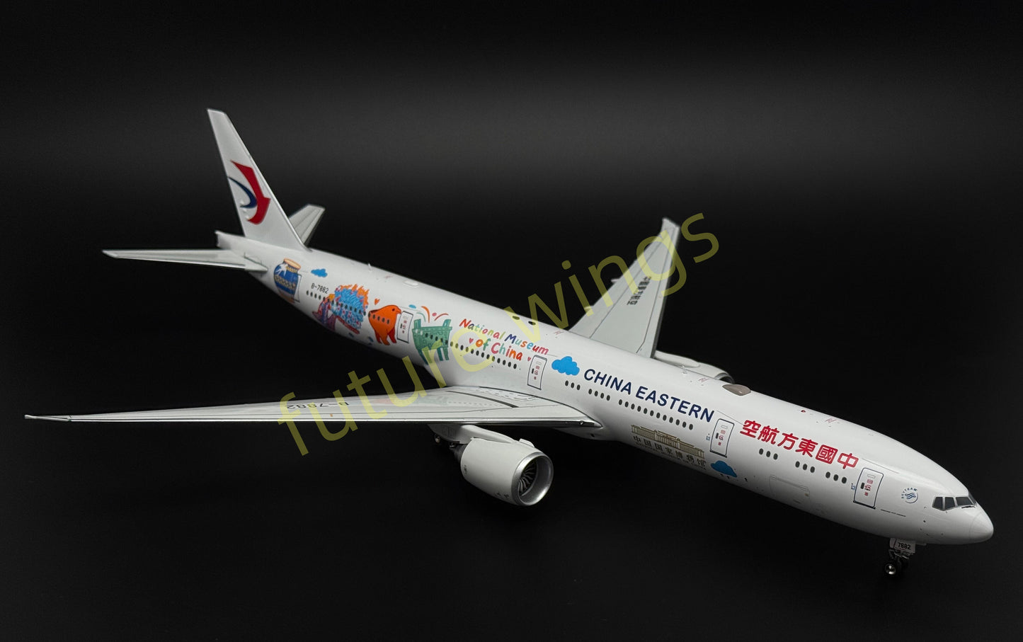 1:200 KJ Models(InFlight200) China Eastern Airlines B777-300ER B-7882 Diecast Aircraft Model