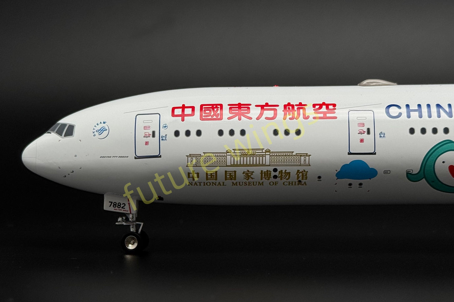 1:200 KJ Models(InFlight200) China Eastern Airlines B777-300ER B-7882 Diecast Aircraft Model