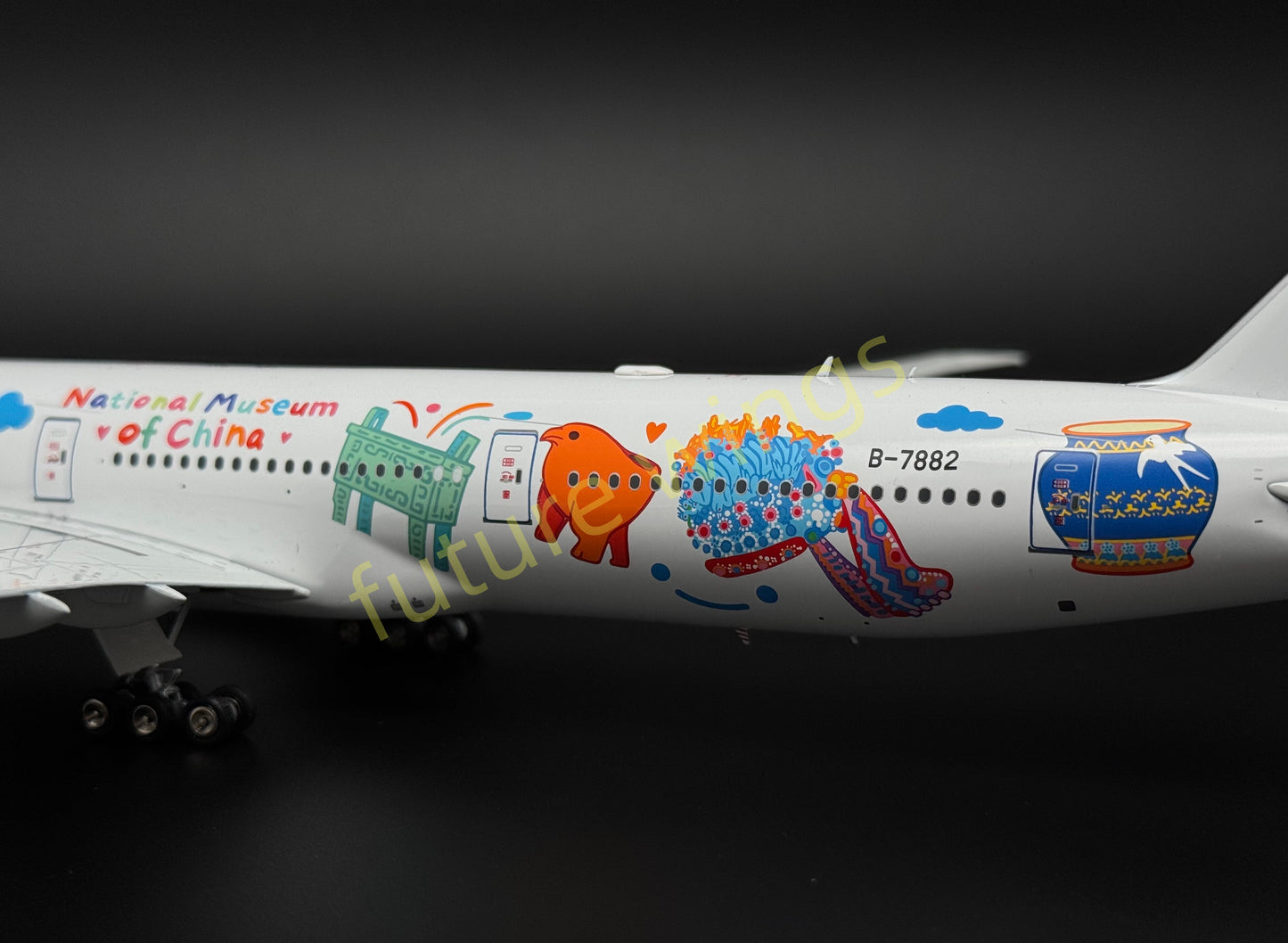 1:200 KJ Models(InFlight200) China Eastern Airlines B777-300ER B-7882 Diecast Aircraft Model