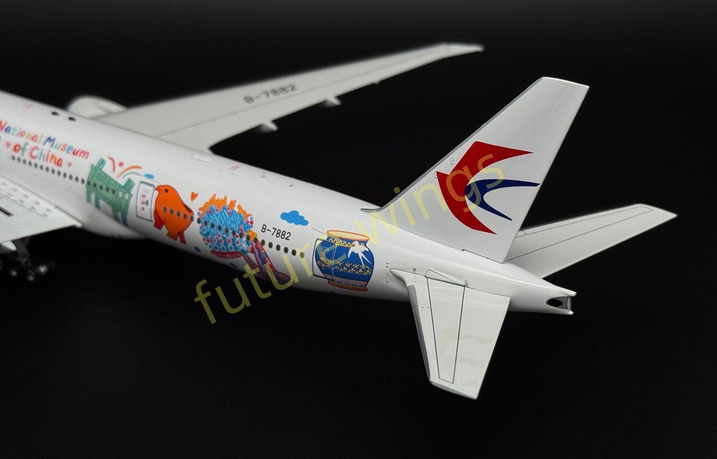 1:200 KJ Models(InFlight200) China Eastern Airlines B777-300ER B-7882 Diecast Aircraft Model