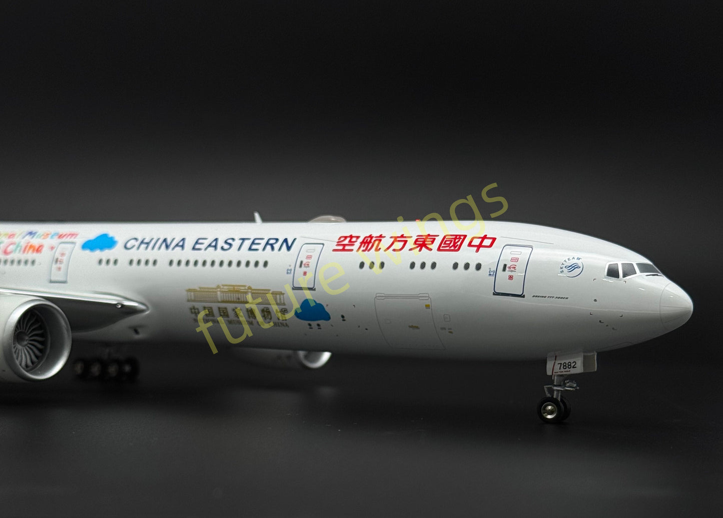 1:200 KJ Models(InFlight200) China Eastern Airlines B777-300ER B-7882 Diecast Aircraft Model